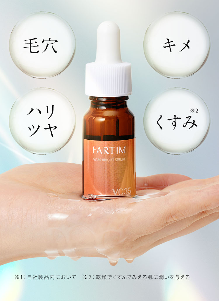 毛穴　キメ　ハリツヤ　くすみ