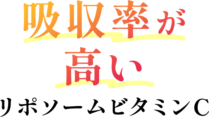 吸収率が高いリポソームビタミンC