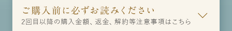 ご購入前に必ずお読みください