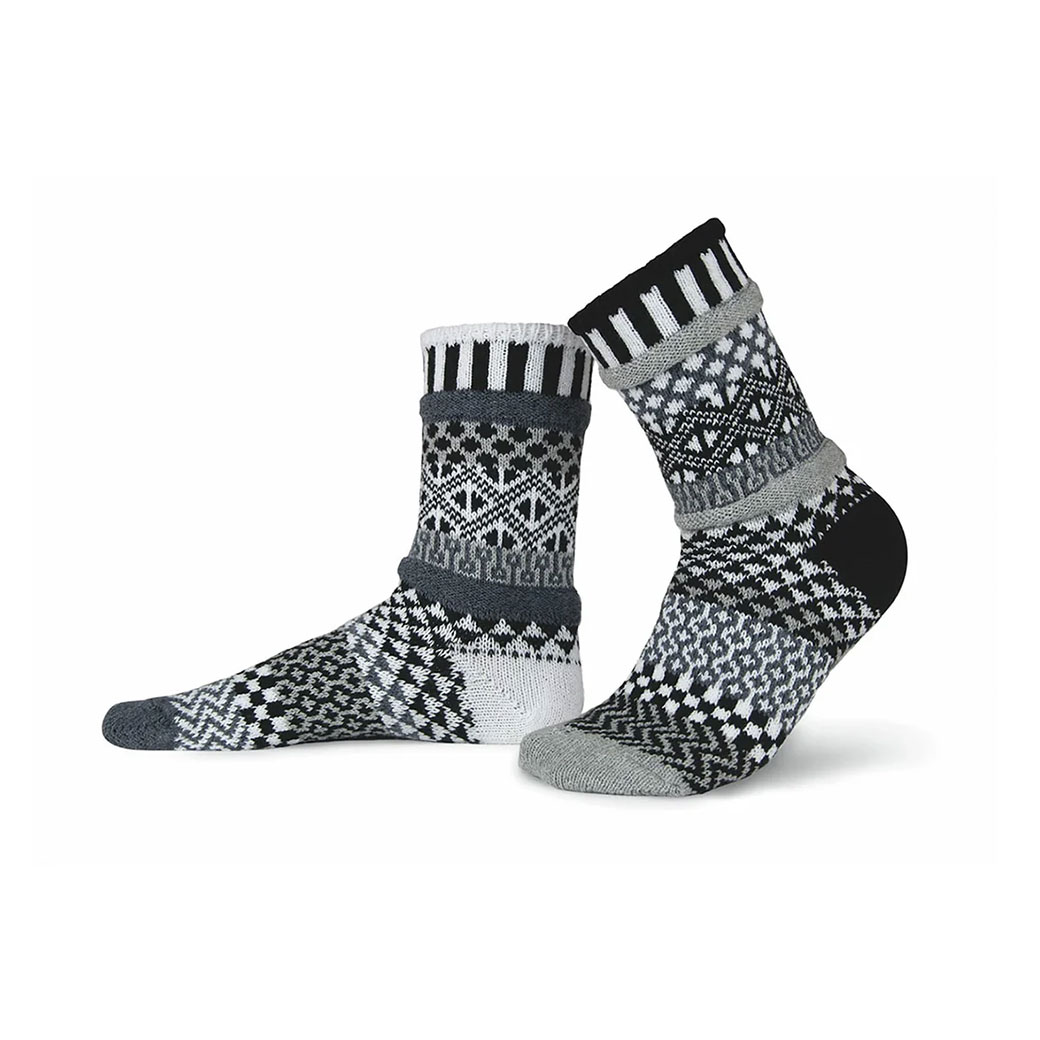 Solmate Socks｜クルーソックス ミッドナイト Sサイ...