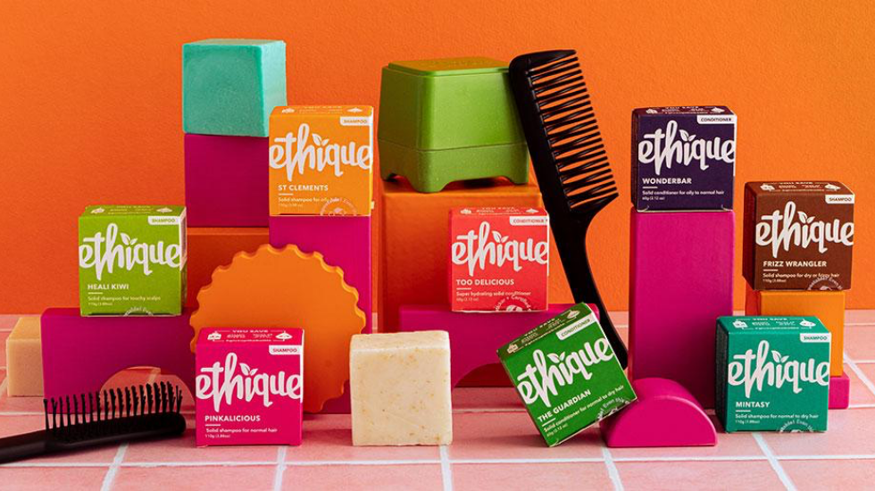 Ethique Solid Shampoo Range