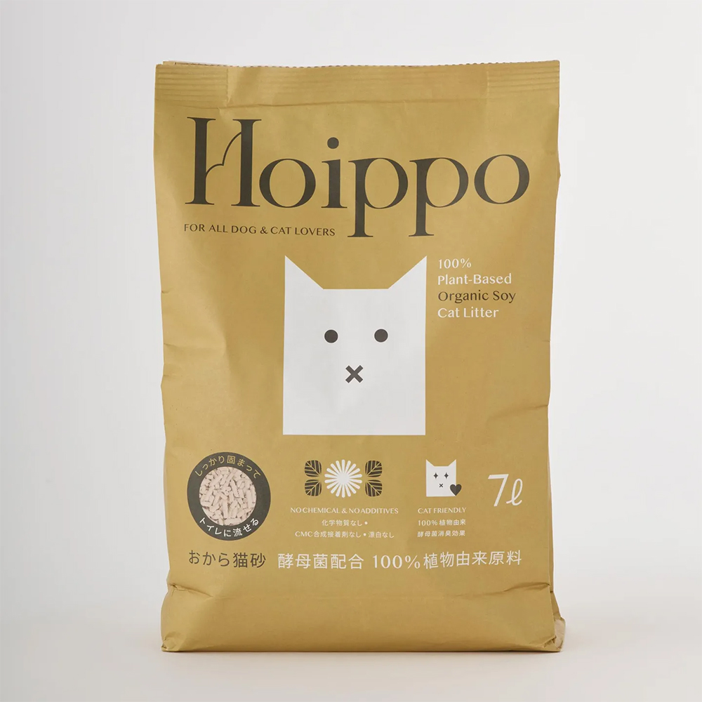 Hoippo｜植物由来100%おから猫砂 7L