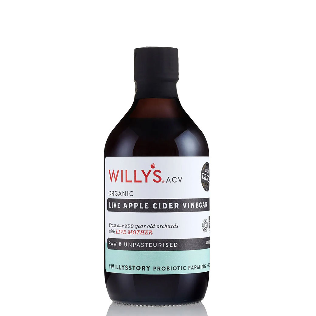 Willy's ACV｜オーガニックアップルサイダーヴィネガー【500mL／1000mL】