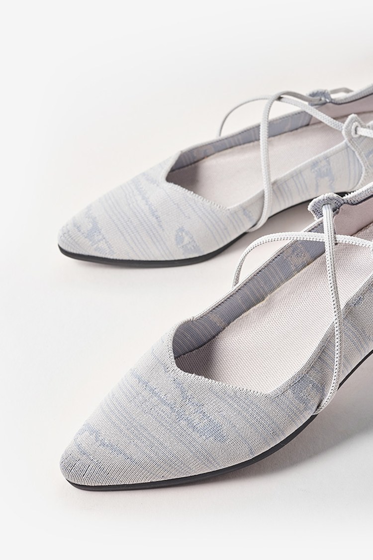 Moire Flats Green Ripple
