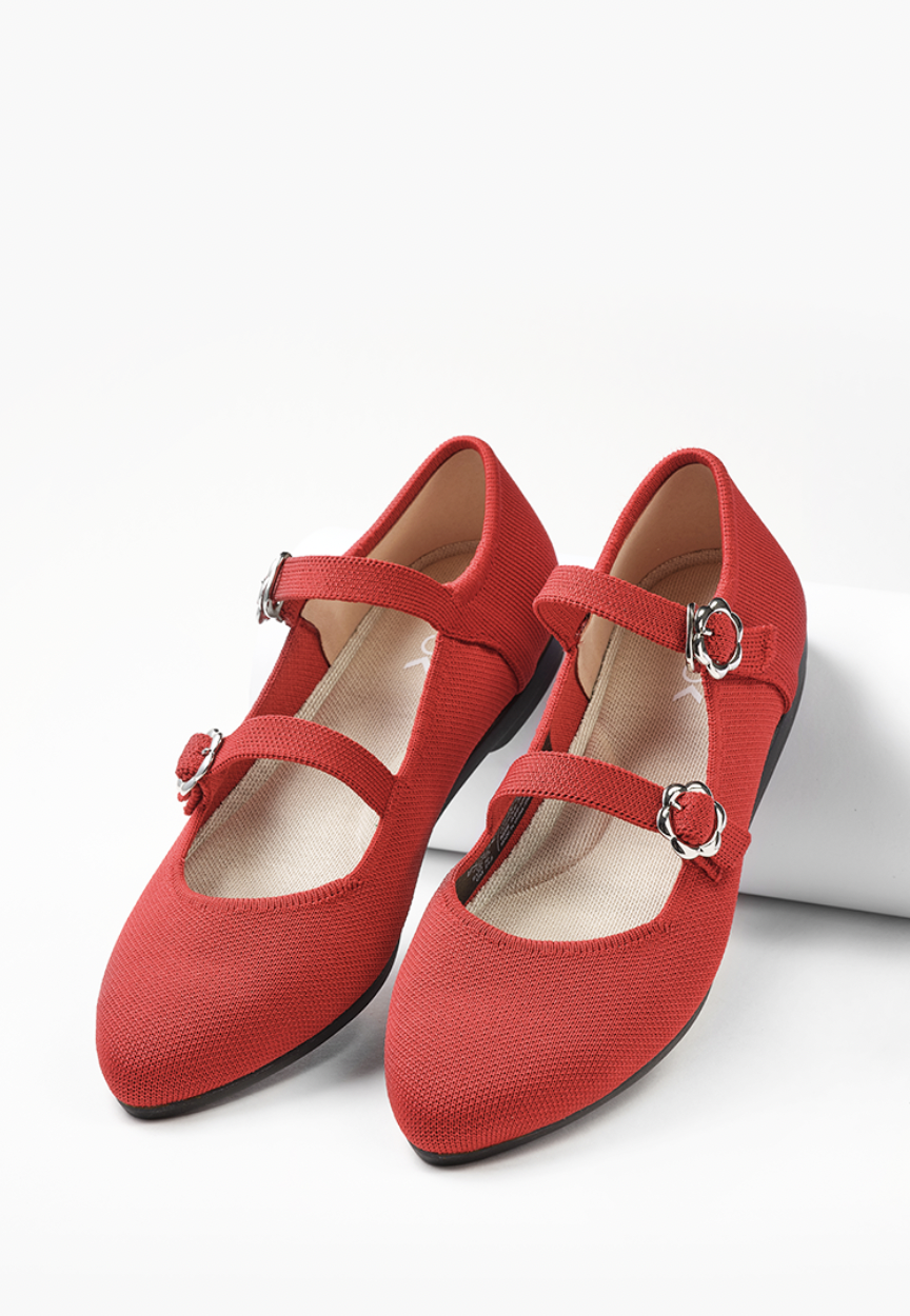 Daisy Flats French Red
