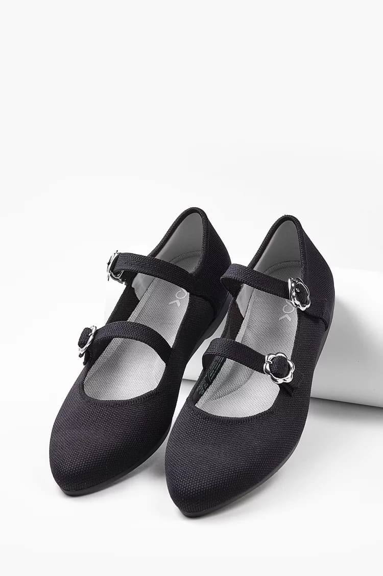 【予約販売受付中】Daisy Flats Classic Black