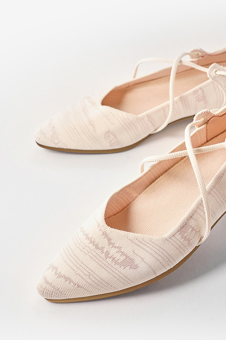 Moire Flats Beige Ripple