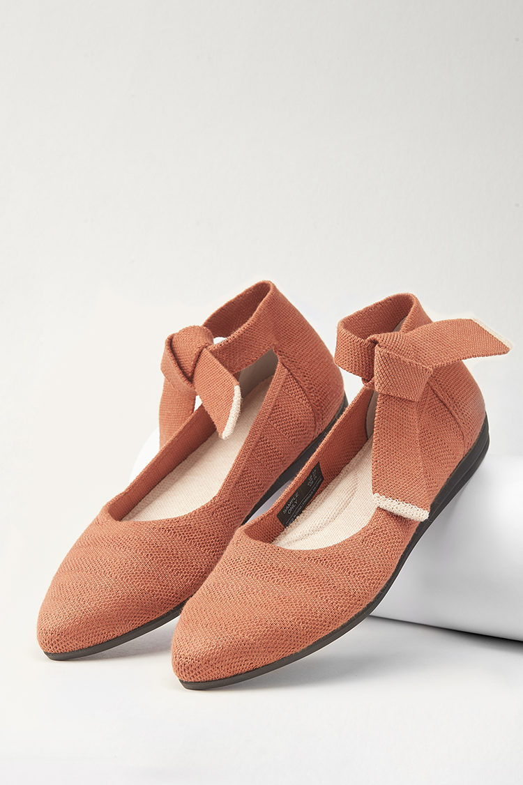 【予約販売受付中】Mary Jane Flats Brown