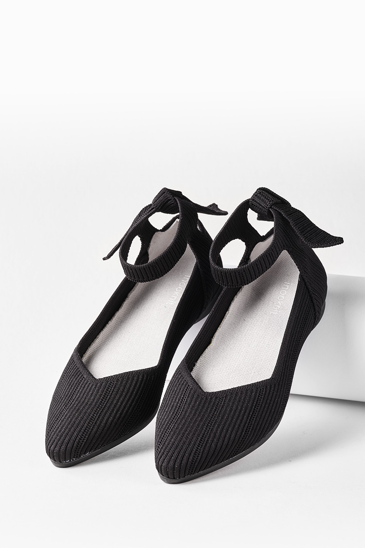 Soiree Flats Classic Black