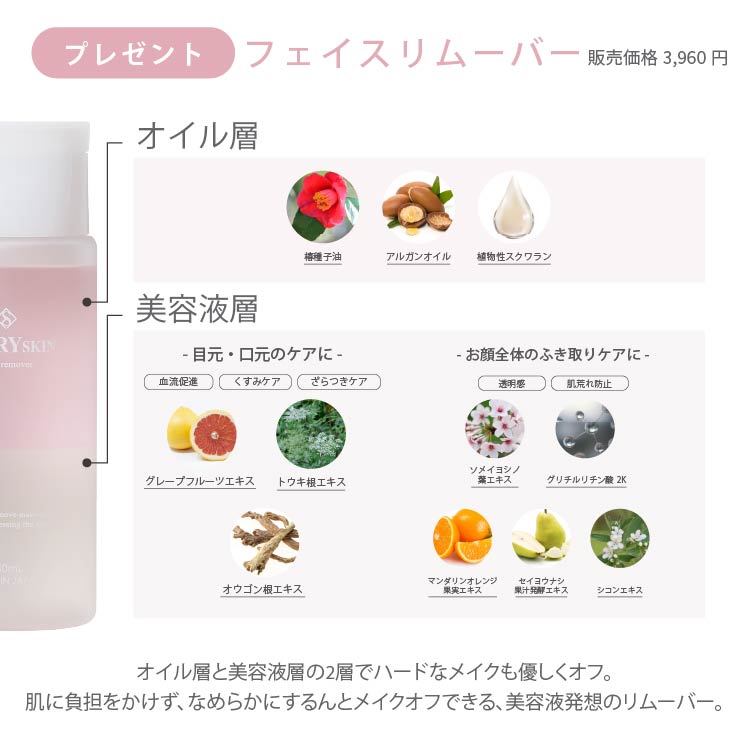 落とすケアset｜リムーバープレゼント付き