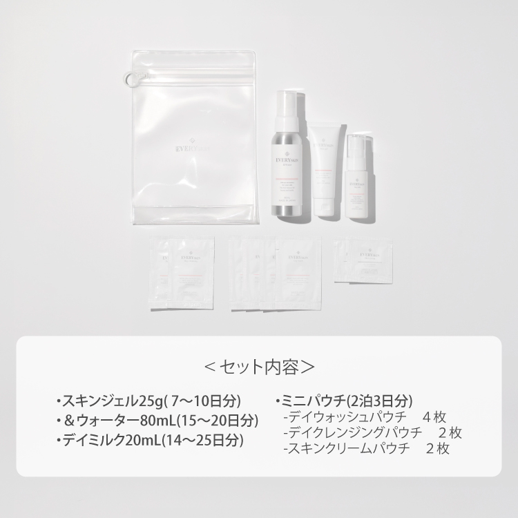ベーシックスキンケア｜トライアルセット