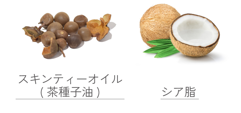 2種の植物由来オイル