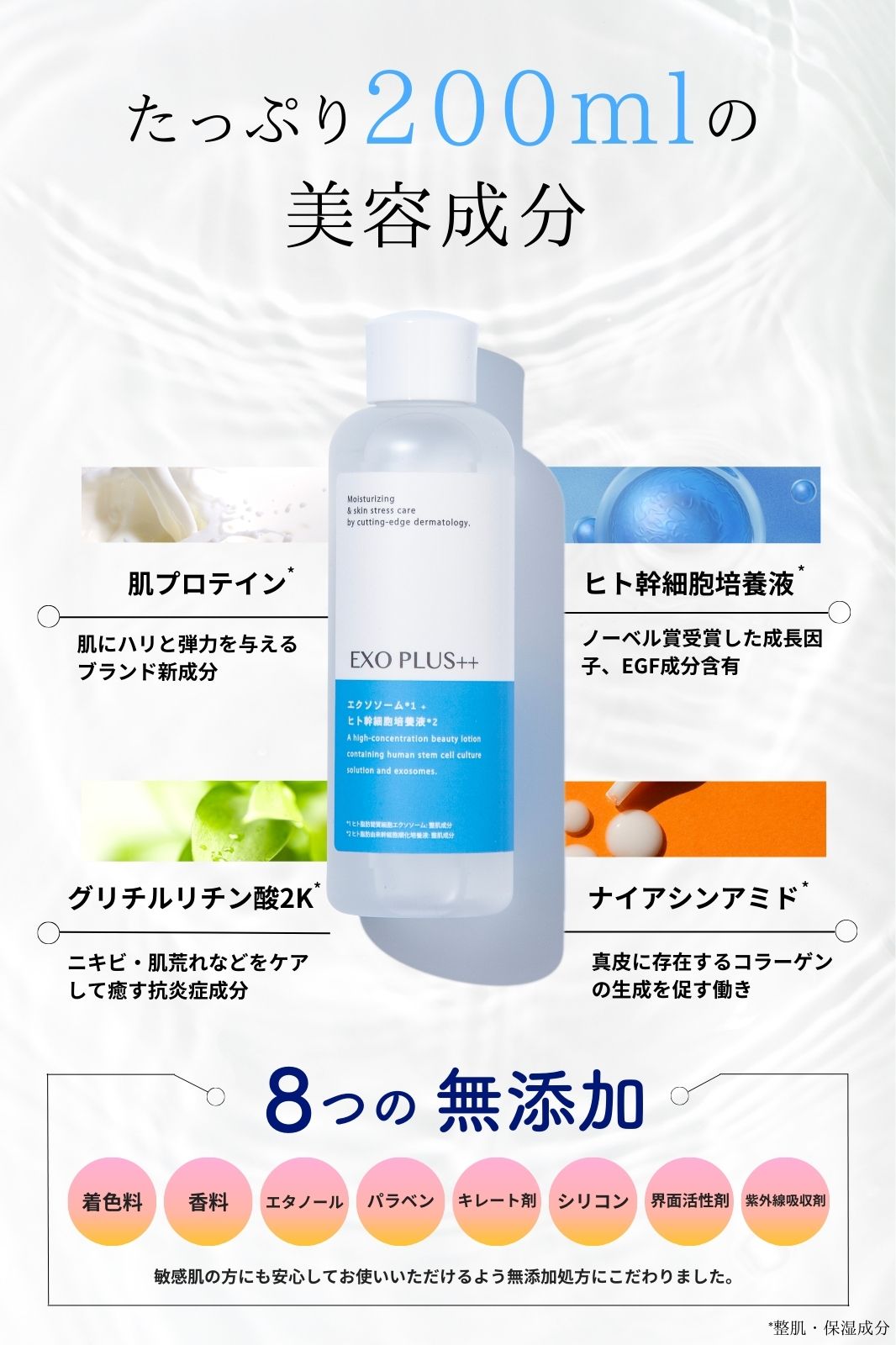 エクソプラス クリアローション（化粧水）