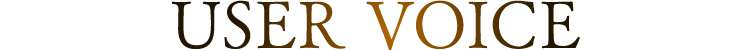 USER VOICE