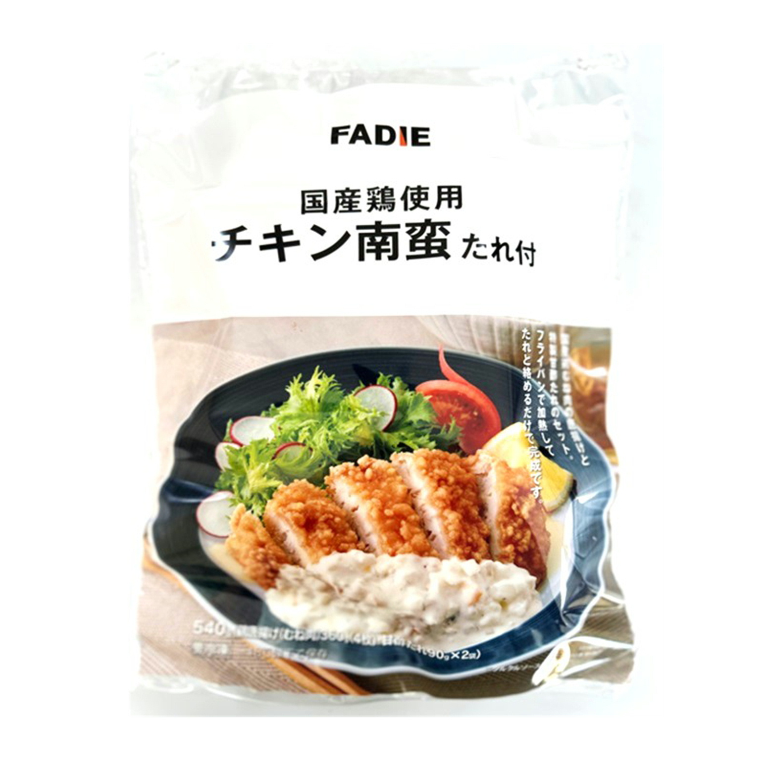 【リニューアル】ファディ 国産鶏使用チキン南蛮たれ付 360g （4枚）