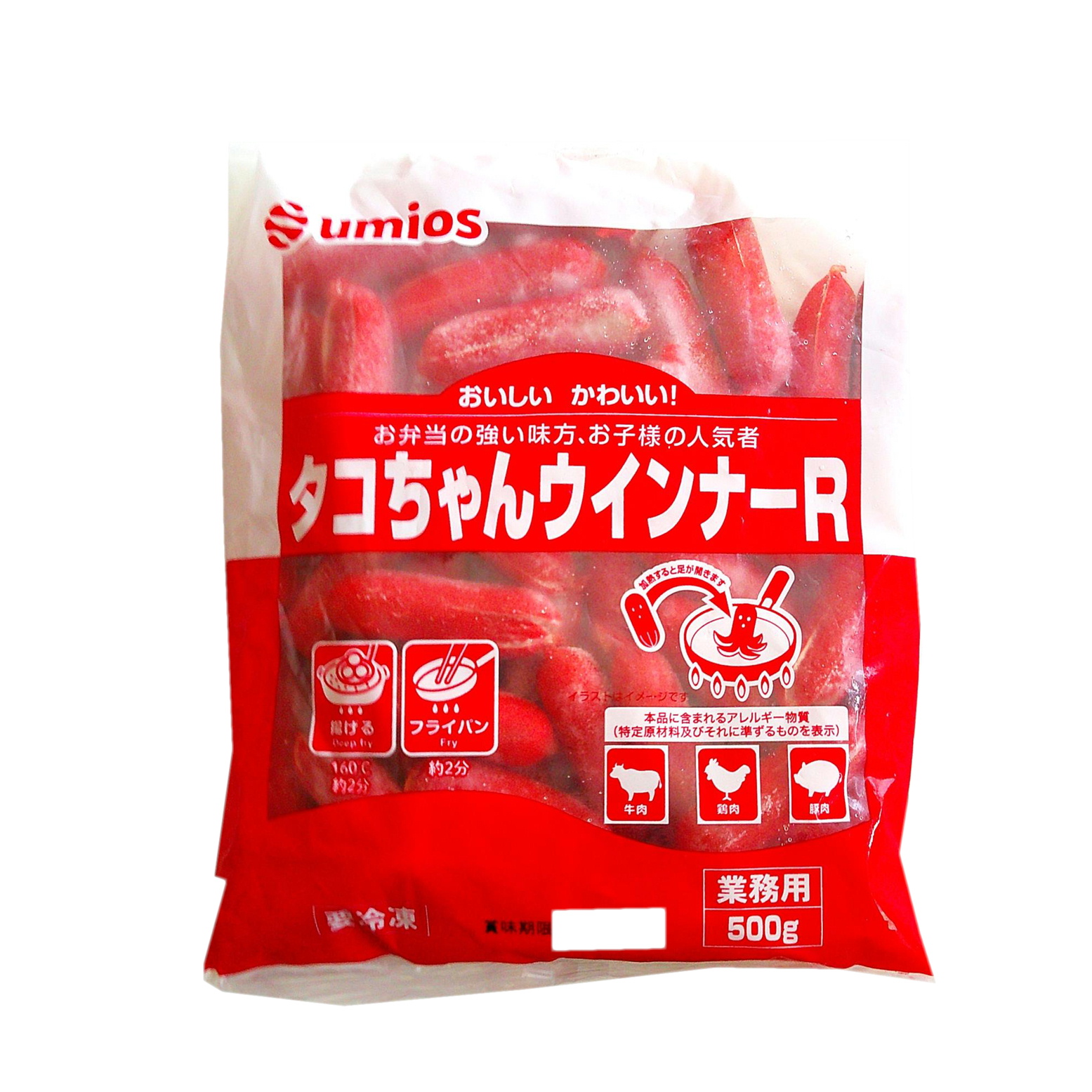 Umios タコちゃんウインナーR 500g