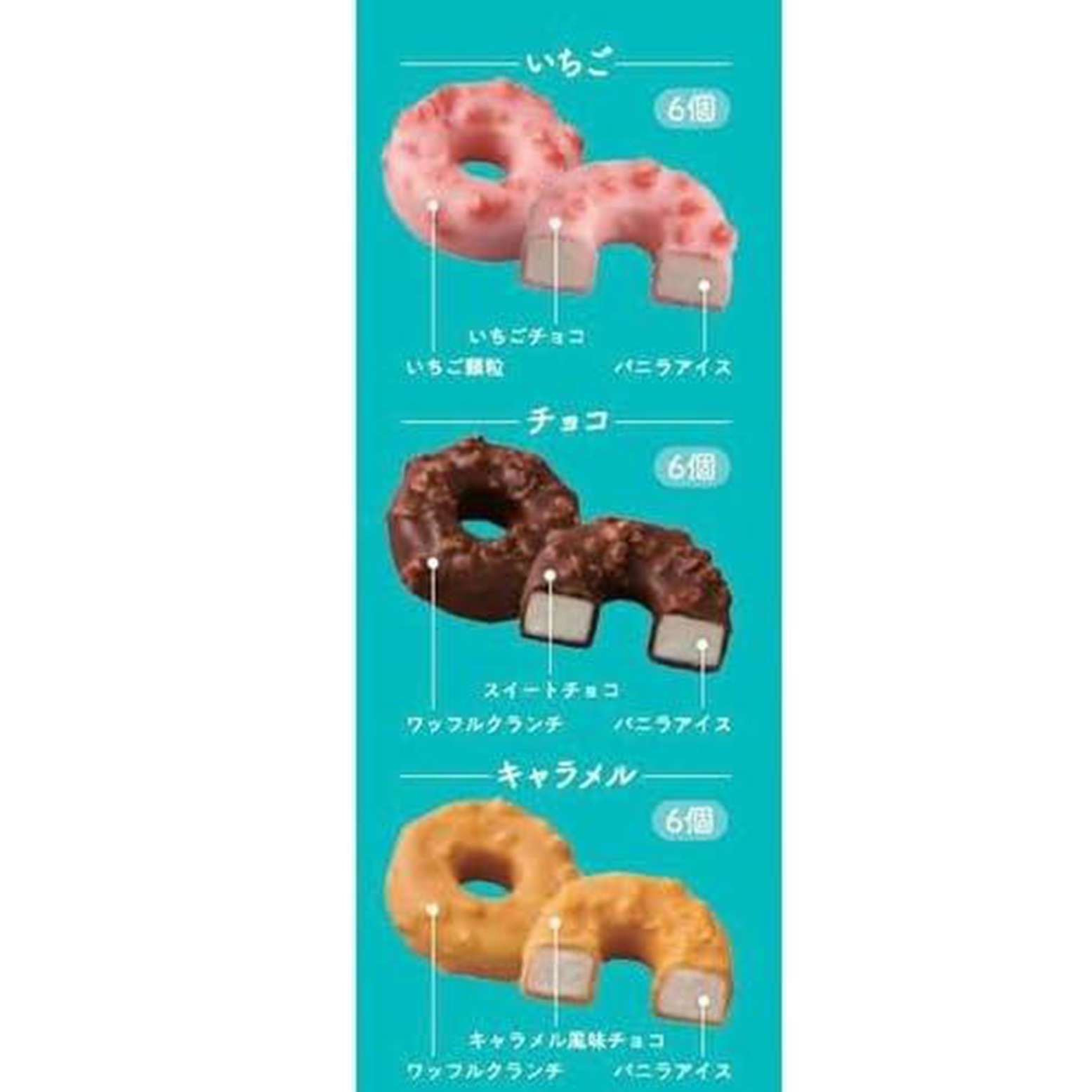 オハヨー乳業　プチドーナツ 180ml(18粒）