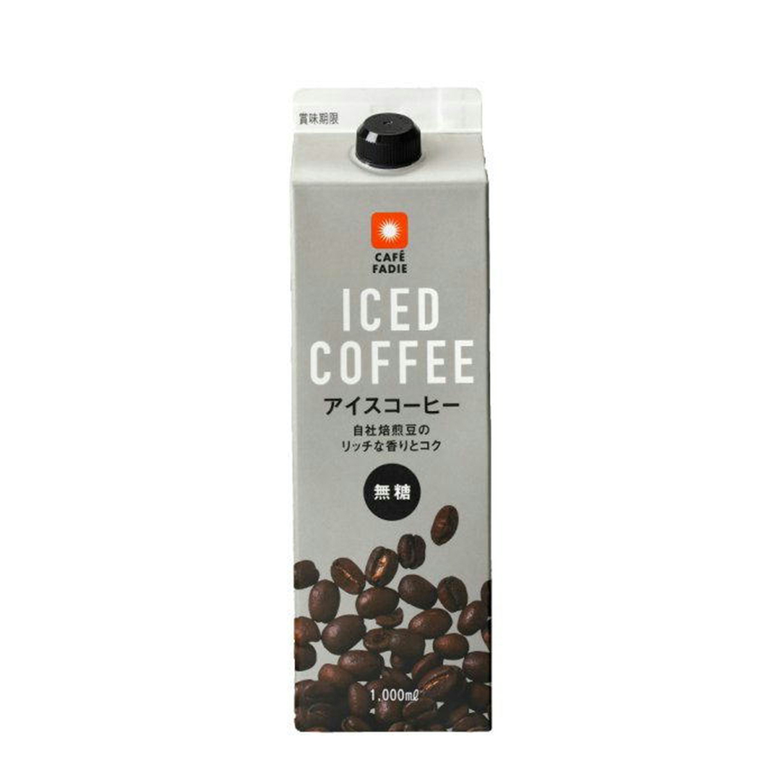 ファディ リキッド アイスコーヒー 1ケース 無糖タイプ 【1L×12本入り】