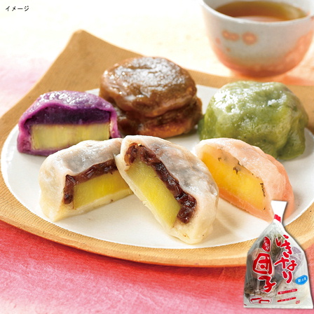 芋屋長兵衛 熊本いきなり団子（5種） 80g×5個入