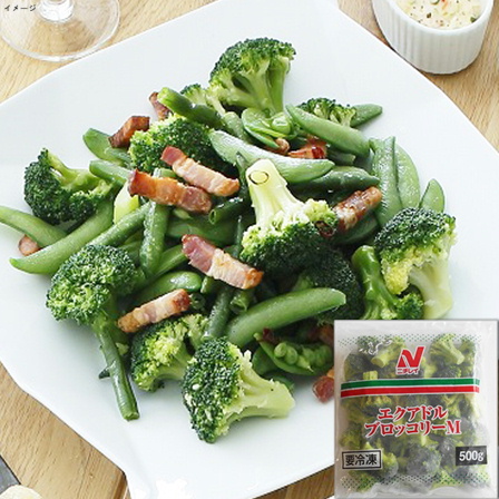 ニチレイ ブロッコリーM エクアドル産 500g