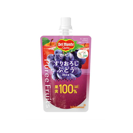 デルモンテ ピュレフルーツ すりおろしぶどうｍｉｘ 110g
