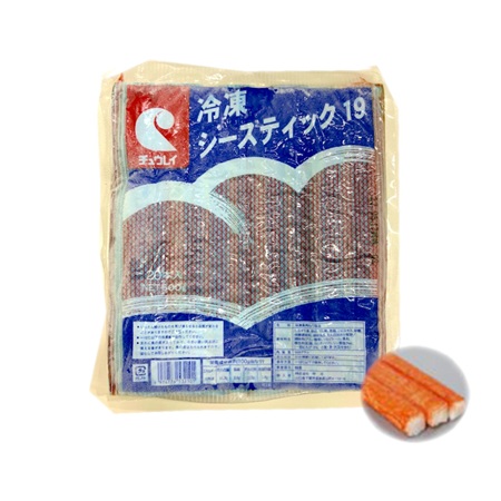 中冷 冷凍シースティック(かにかま) 500g(約20本)