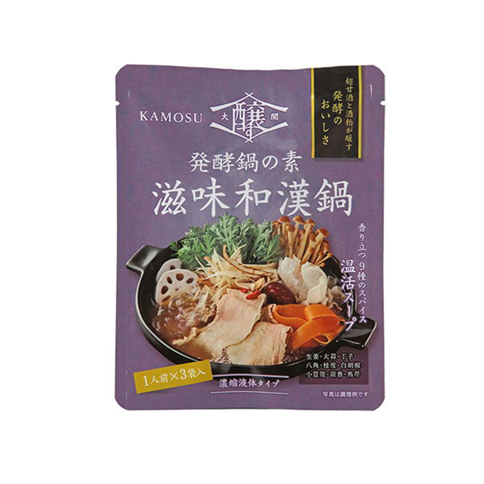 大関醸す 発酵鍋の素滋味和漢鍋 28g×3袋入