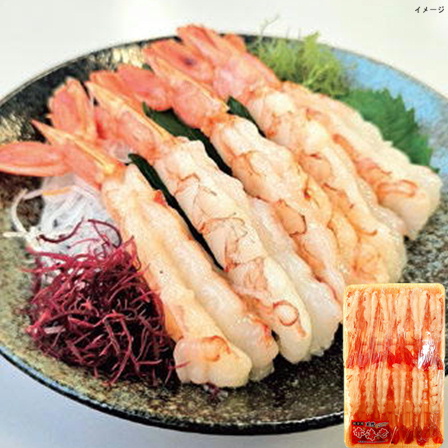 刺身用尾付きむき赤えび 180ｇ(12尾)【年末限定商品】
