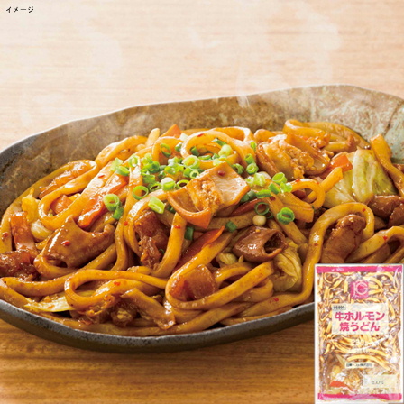 日東ベスト 牛ホルモン焼うどん 250g