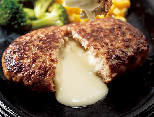 日東ベスト 鉄板焼チーズインハンバーグ 130g