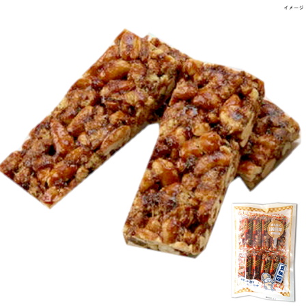 中山製菓 黒みつ豆板 10枚