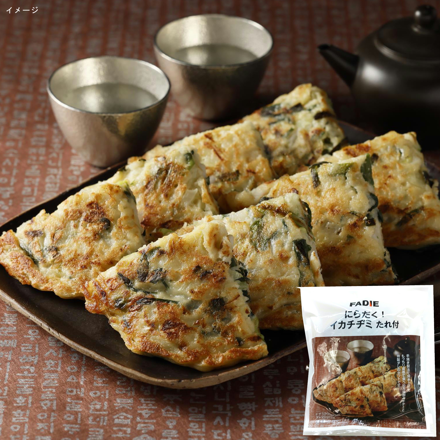 ファディ にらだく!イカチヂミ(特製ダレ付) 440g