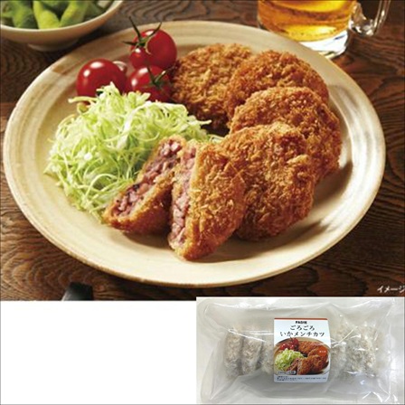 【リニューアル】ファディ ゴロゴロいかメンチカツ 280g(8個)