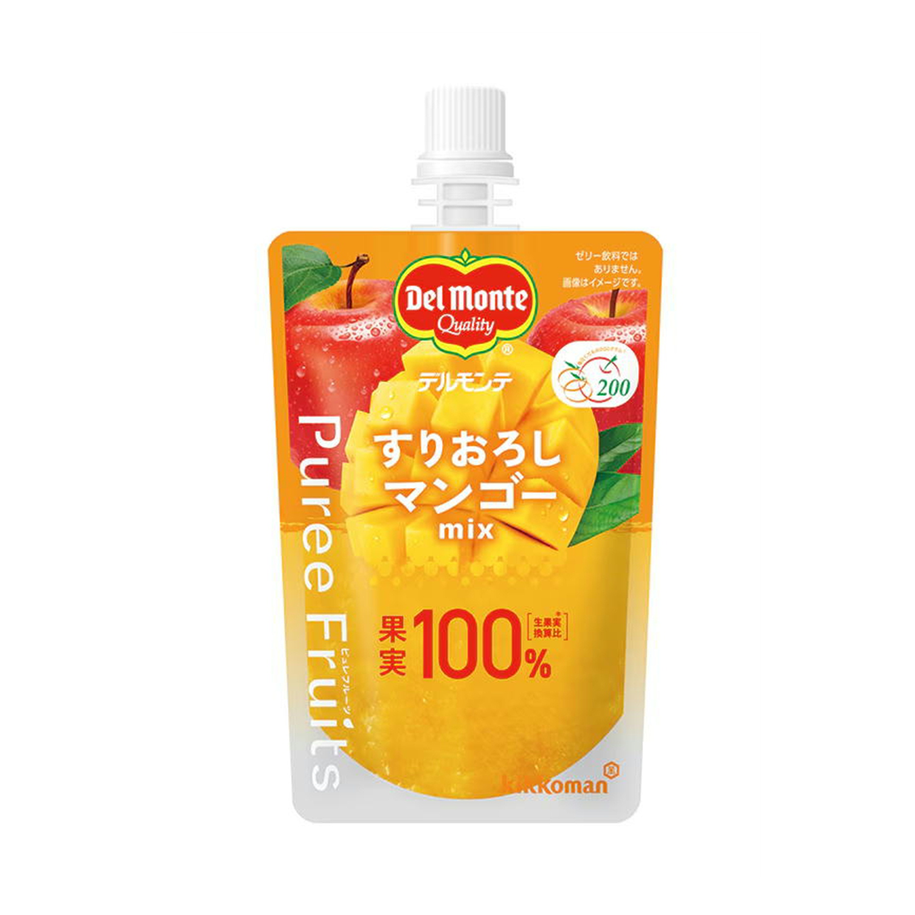 デルモンテ　ピュレフルーツ　すりおろしマンゴーミックス　110ｇ