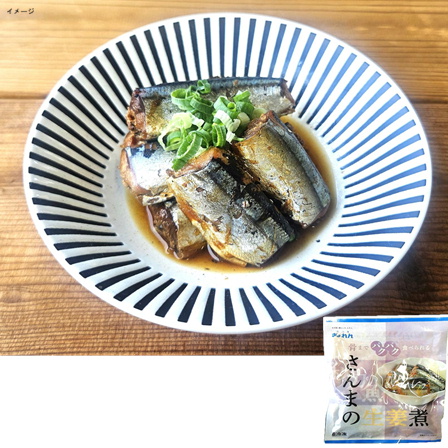 (株)ぎょれん道東食品  骨までパクパク食べられるさんまの生姜煮 130g