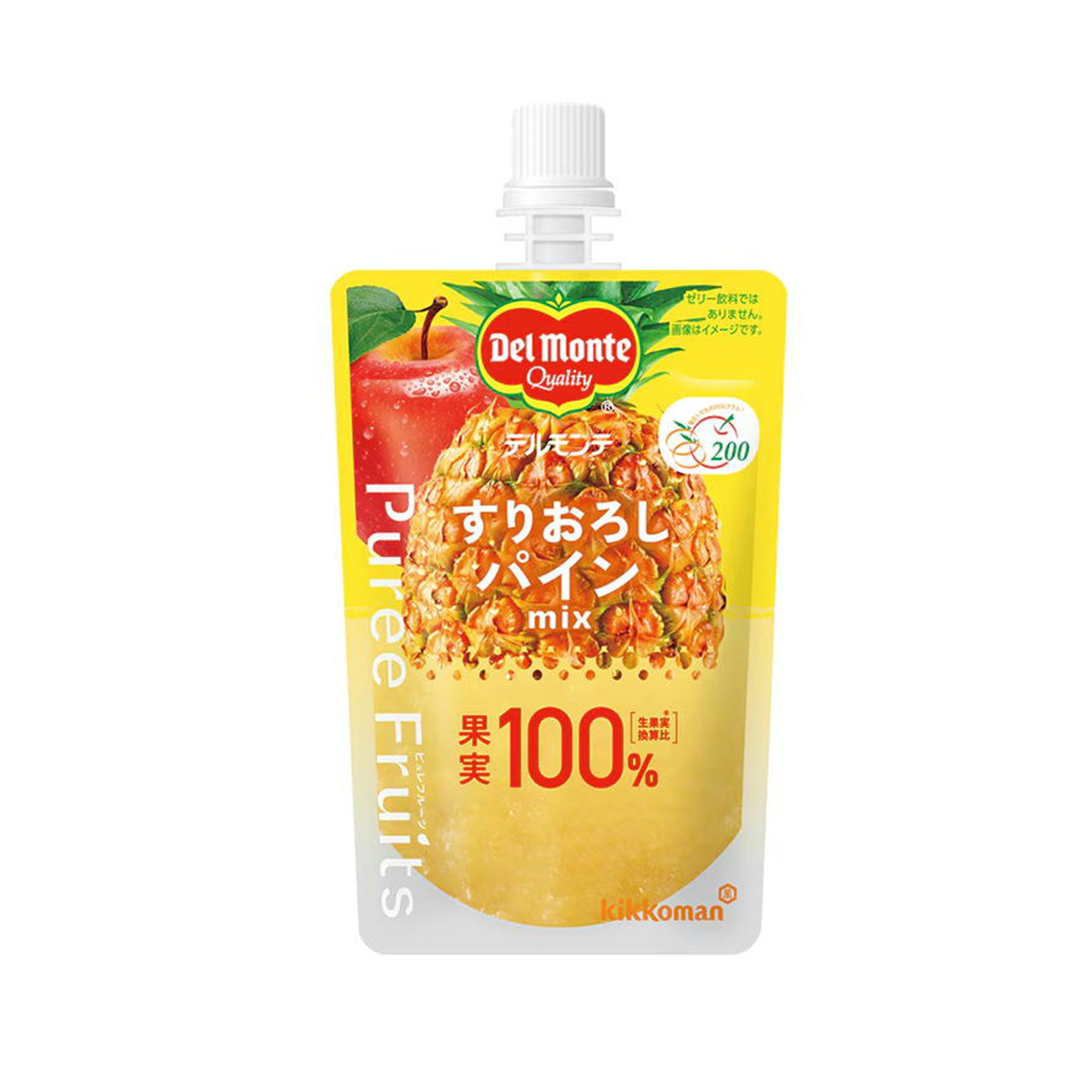 デルモンテ　ピュレフルーツ　すりおろしパインミックス　110ｇ