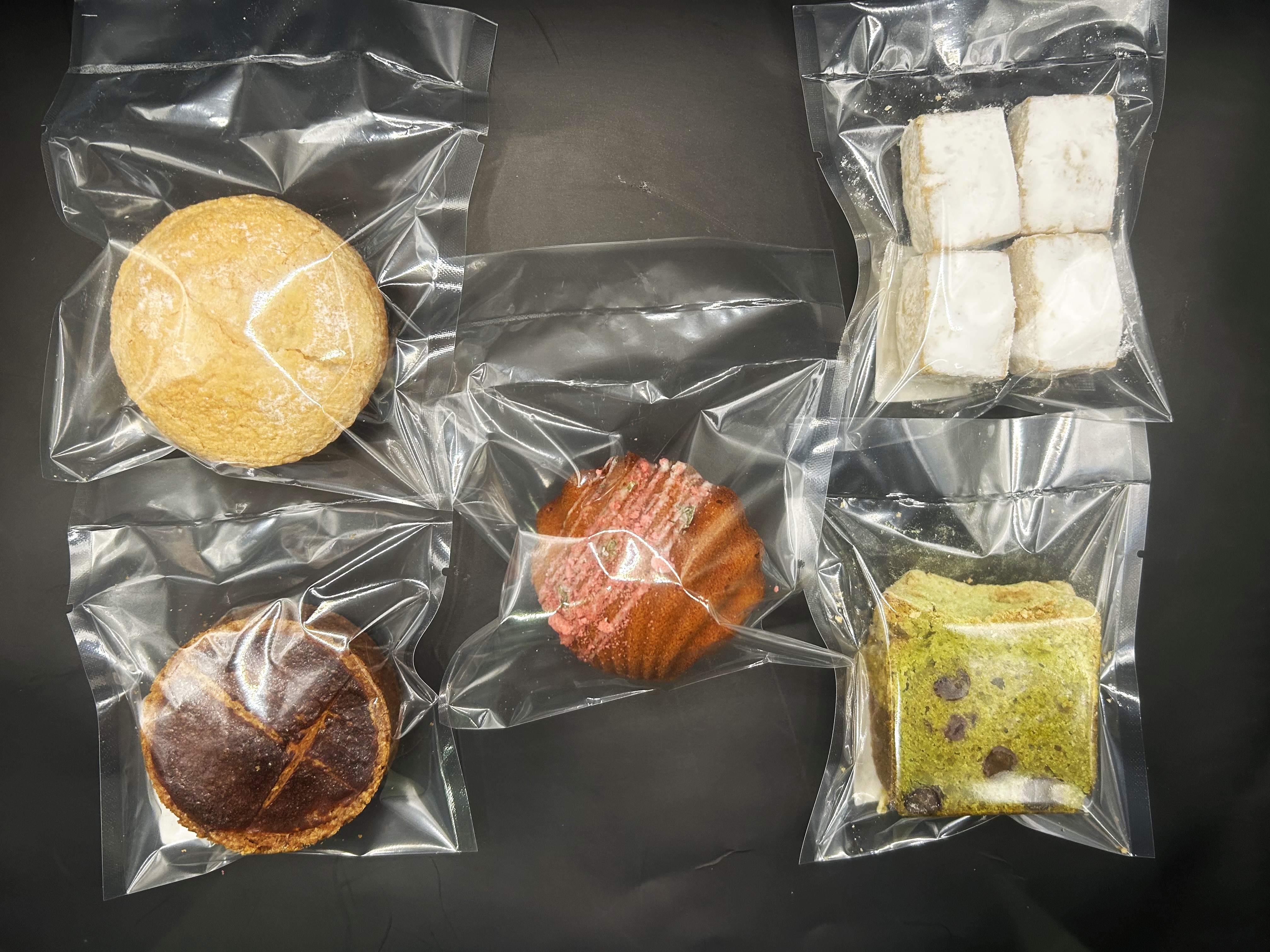 5種焼き菓子詰め合わせギフト（Assortiment de 5 types de gâteau）