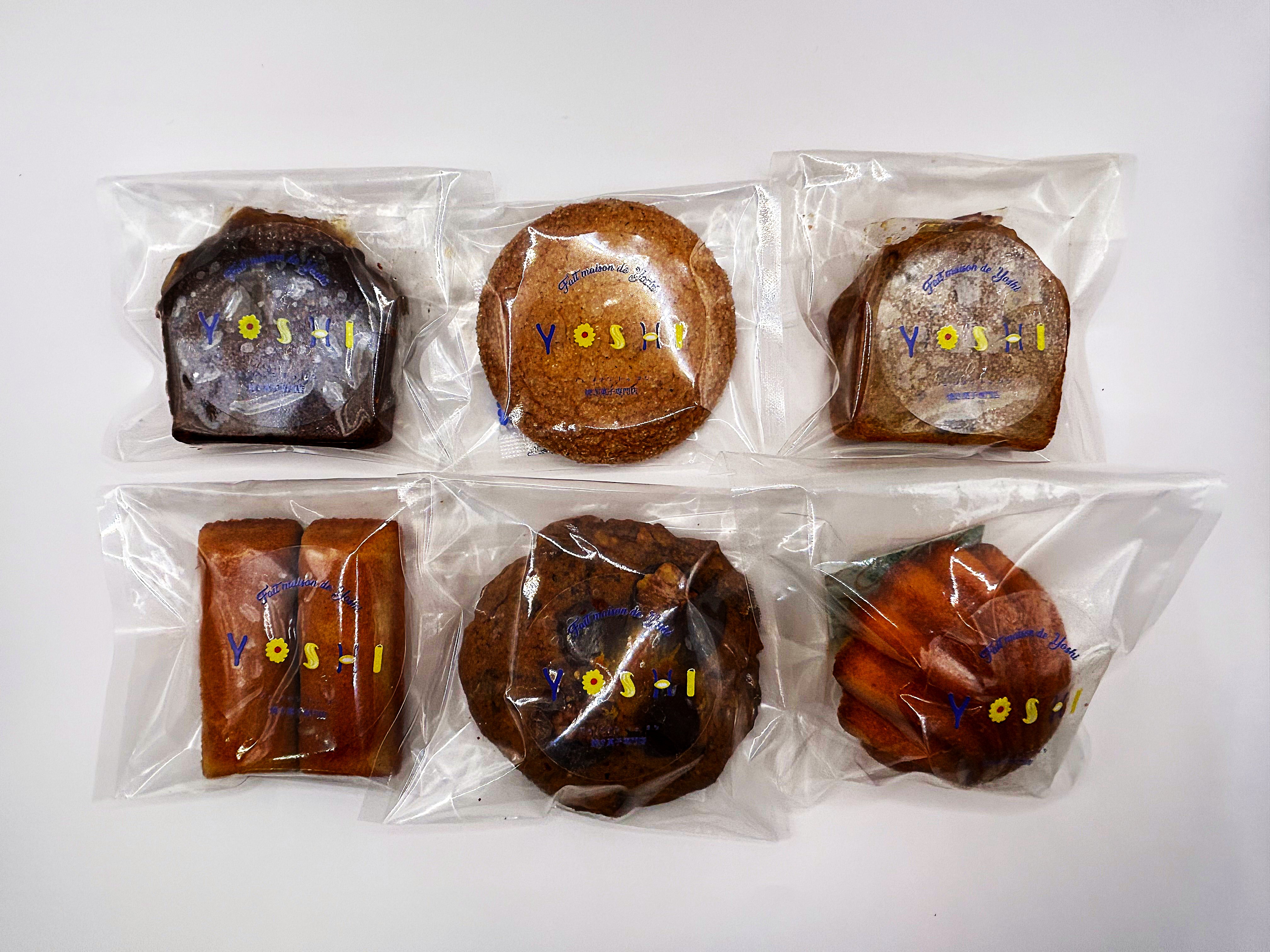 ６種焼き菓子詰め合わせギフト（Assortiment de 6 types de gâteau）