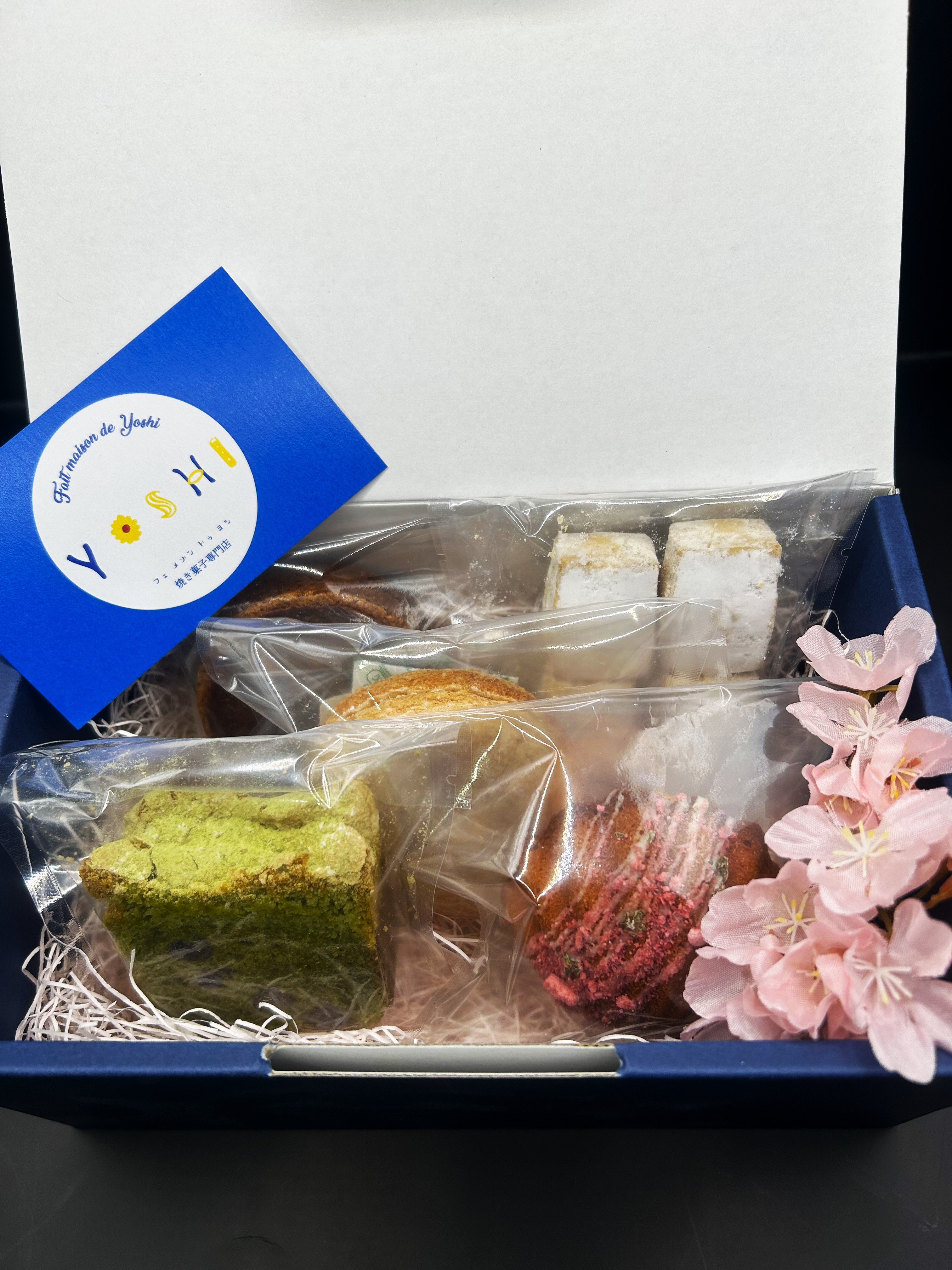 5種焼き菓子詰め合わせギフト（Assortiment de 5 types de gâteau）