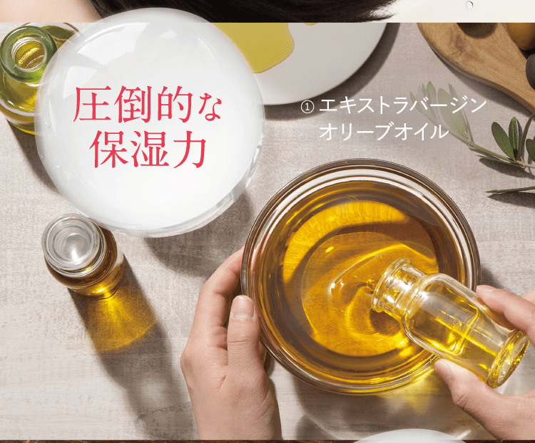 圧倒的な保湿力