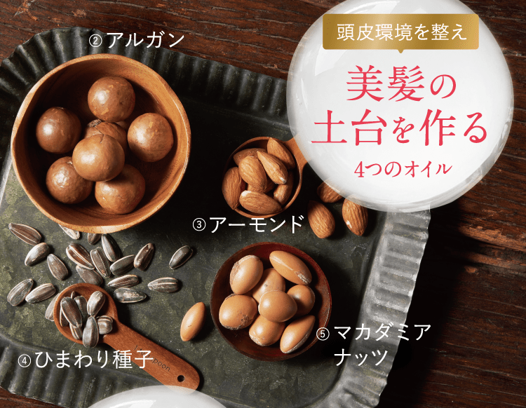 美髪の土台を作る