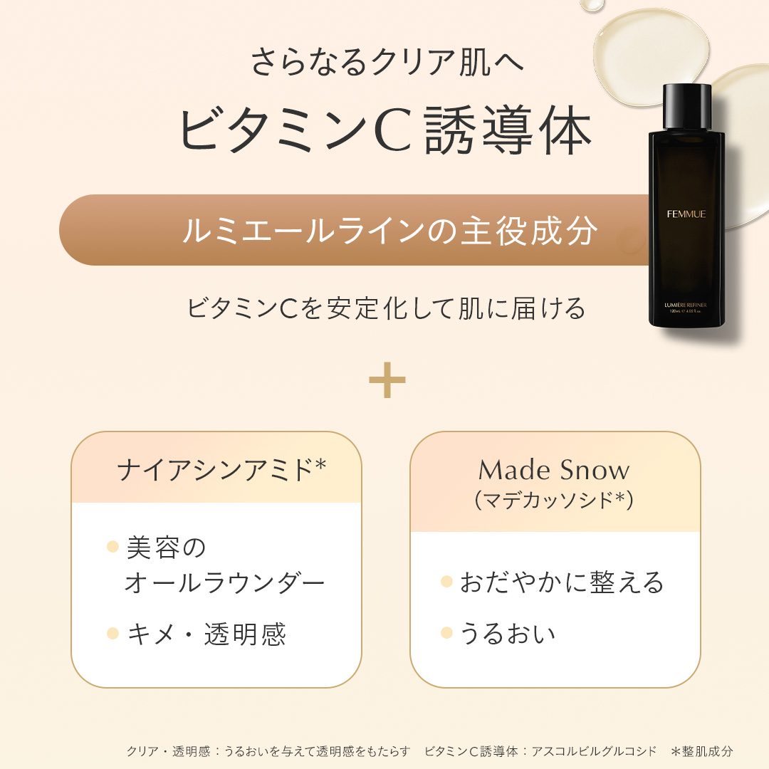 ★早い者勝ち★5点セット★ファミュ★ルミエールリファイナー ルミエール リファイナー｜FEMMUE〈ファミュ〉公式オンラインストア