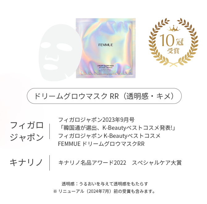 ドリームグロウマスク RR(透明感・キメ)