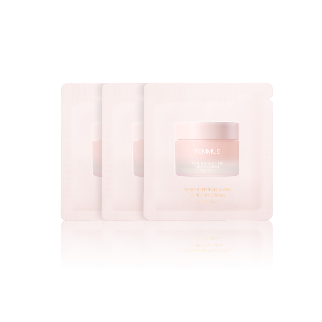 ローズウォーター スリーピングマスク サシェ×3枚