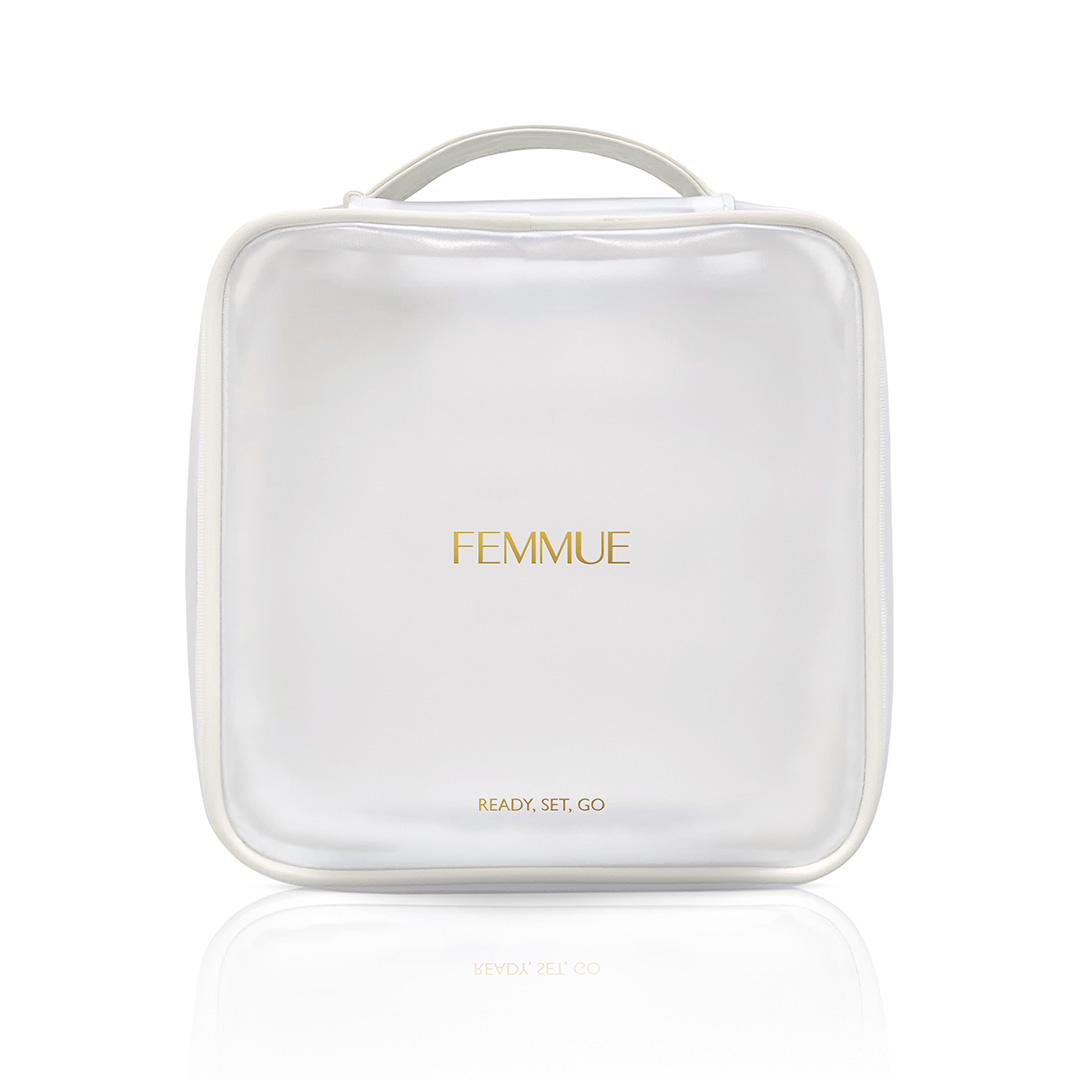 スクエアトラベルポーチ