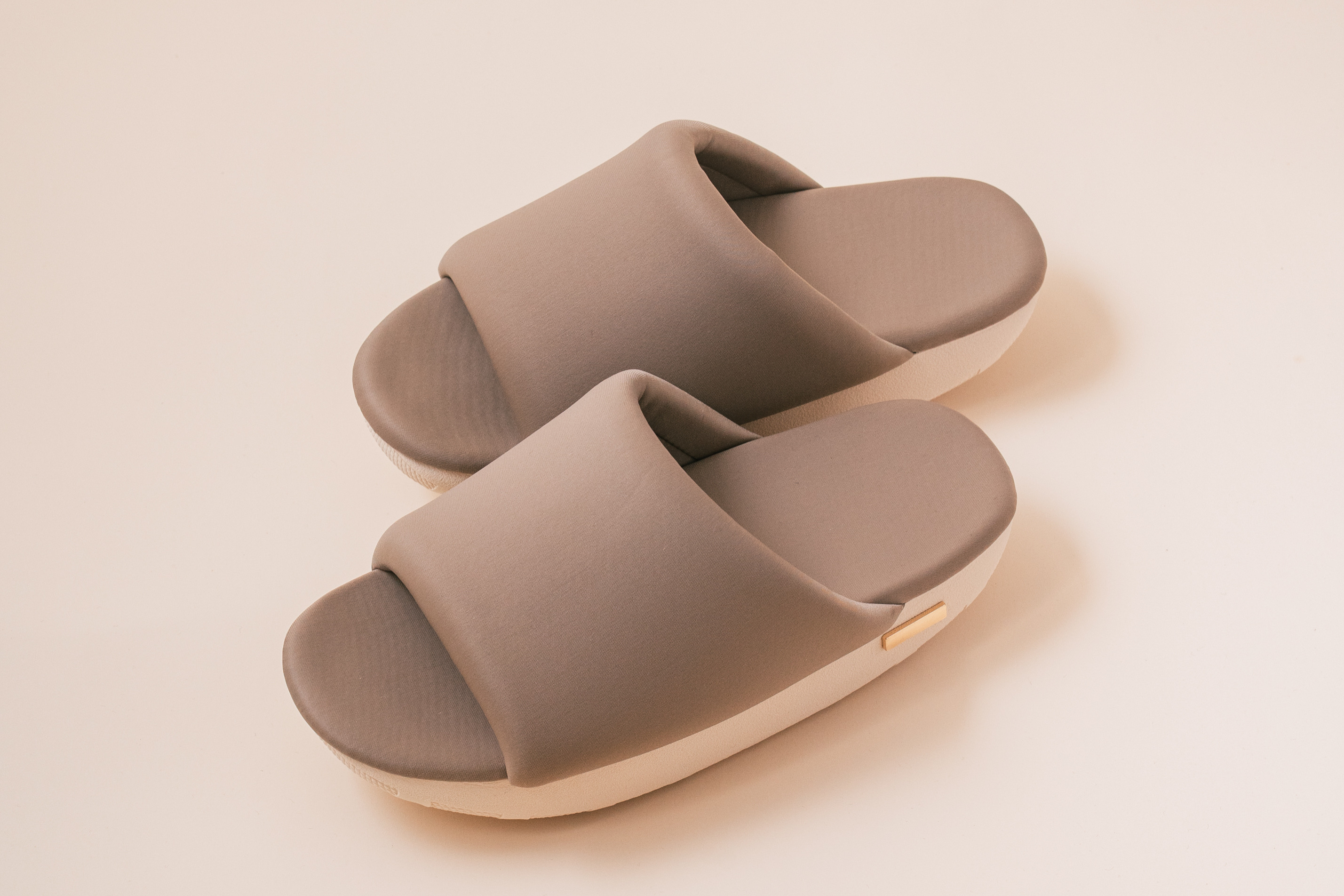 fitne Slide Cushion - クッションタイプ カラー: ベージュ, サイズ: L（26.5cm~28.5cm）