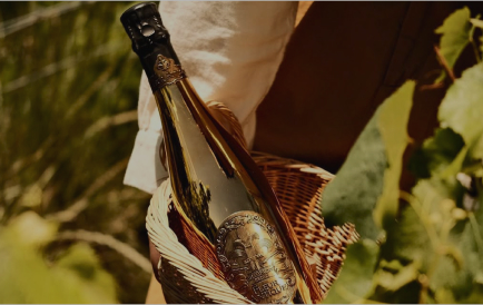 かごに入ったワイン