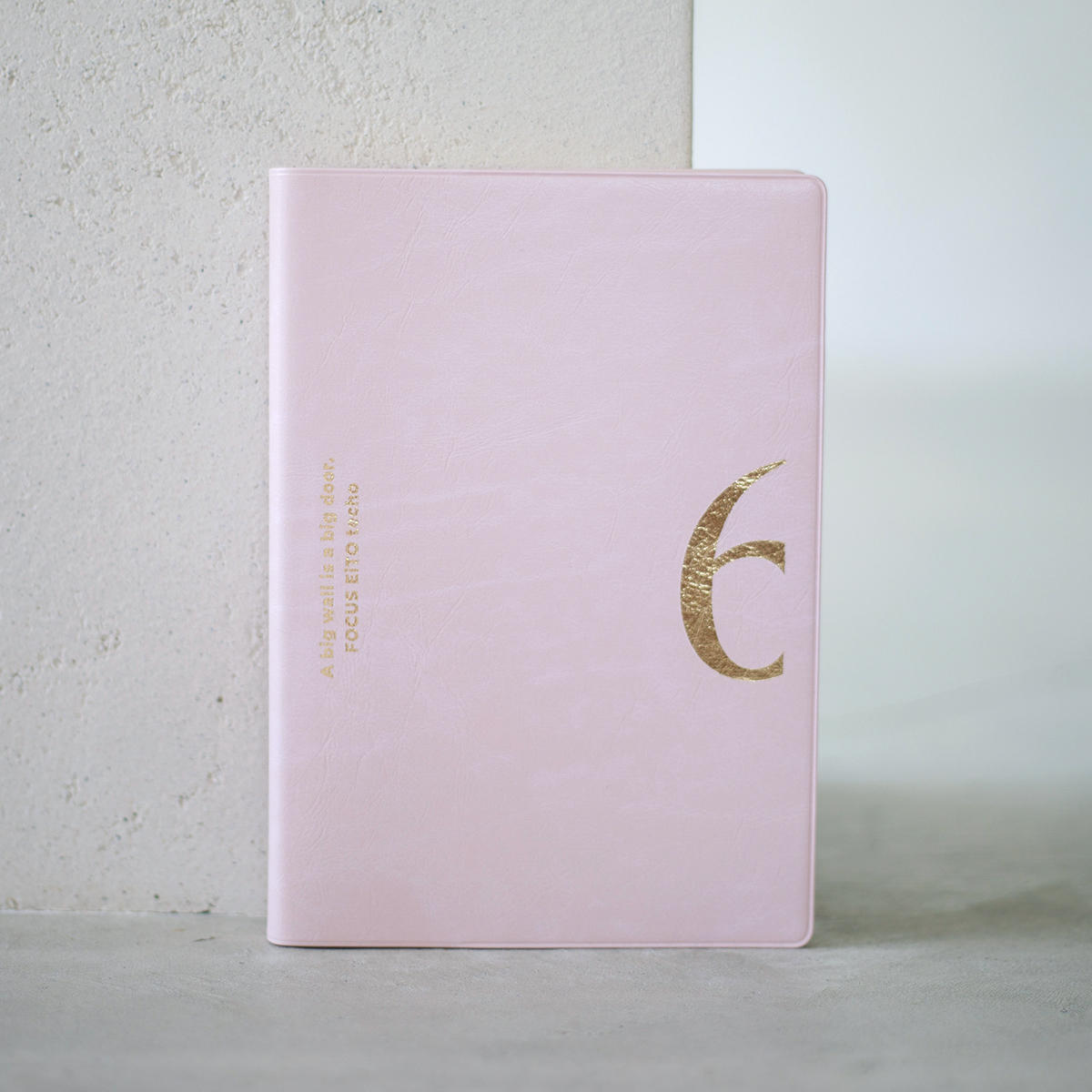 FOCUS EiTO手帳 Bloom Pink 6周年デザイン サイズ: B6サイズ