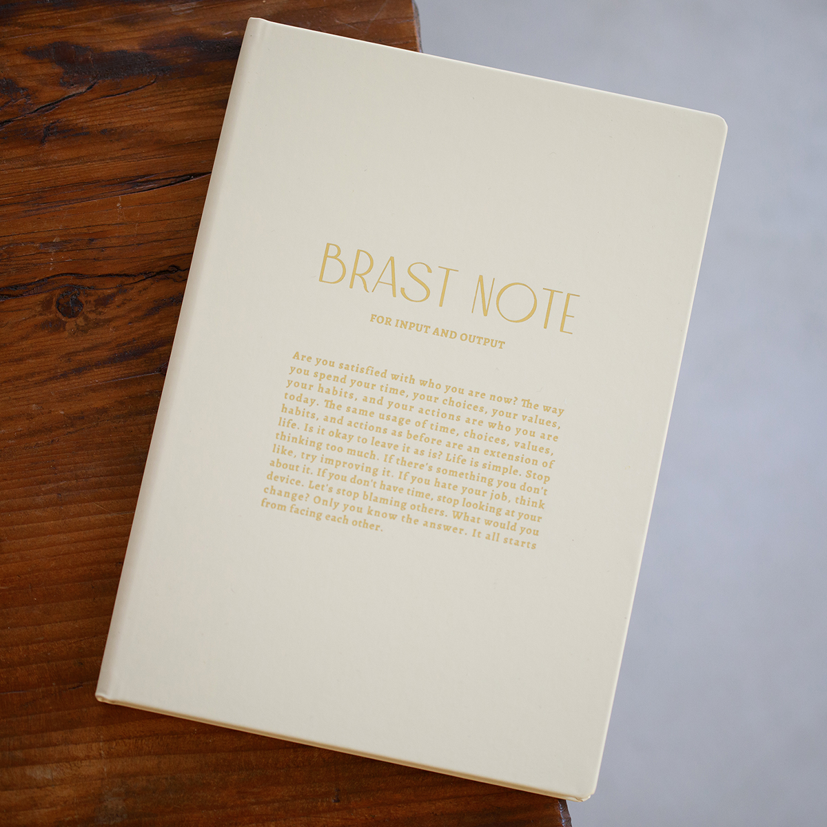 BRAST NOTE Soft Ivory