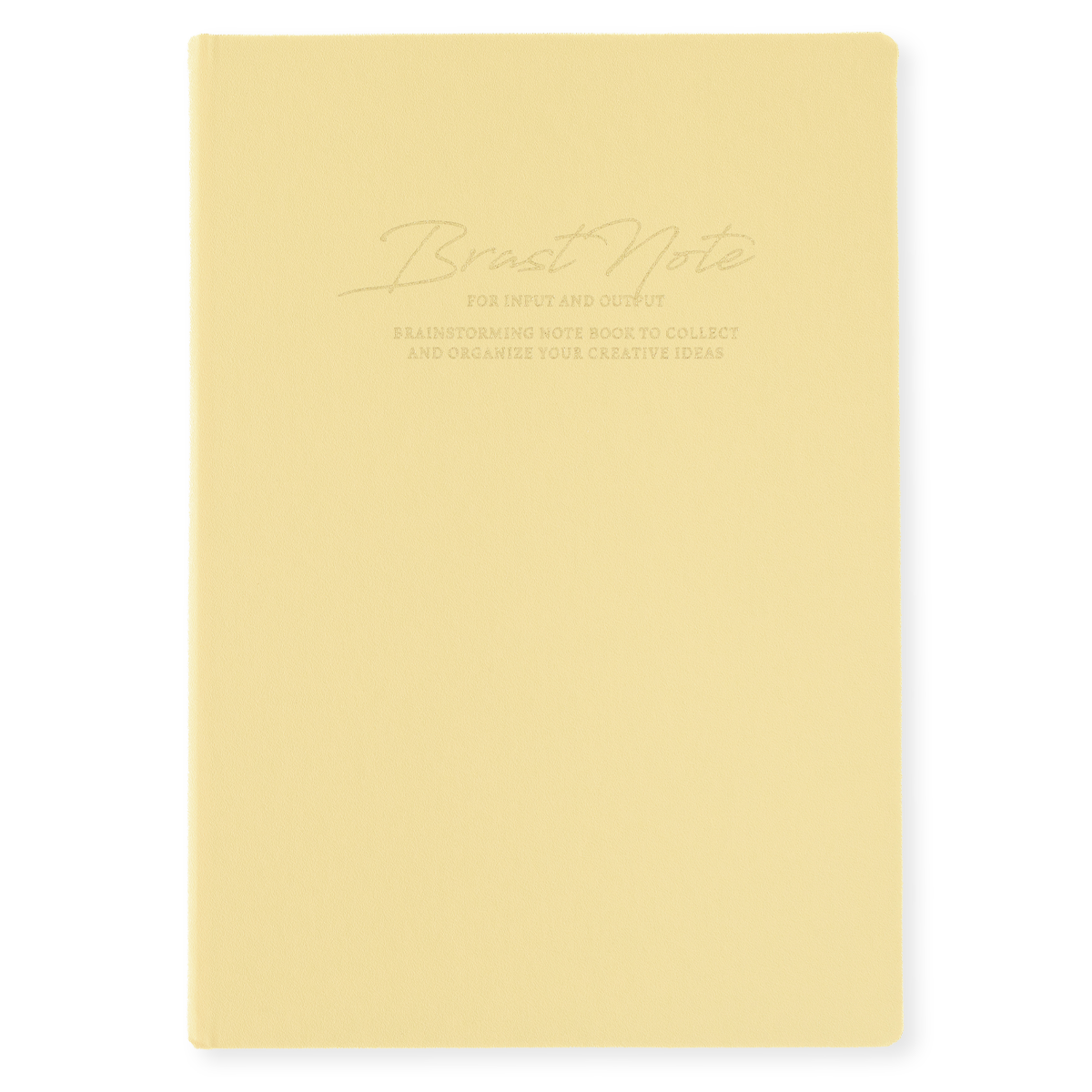 BRAST NOTE Soft Yellow